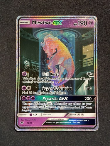 Pokémon mewtwo tcg shining - pokémon,