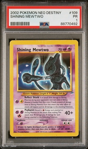 Pokémon tcg shining mewtwo - shining,