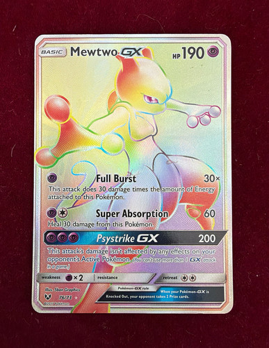 Pokémon tcg mewtwo secret - mewtwo,