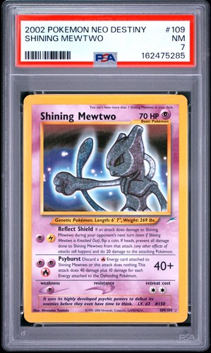 Psa shining mewtwo 109 105 - mewtwo, 109/105