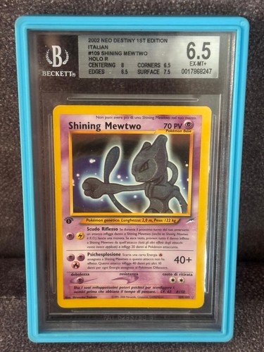 Pokémon shining mewtwo holo - shining,