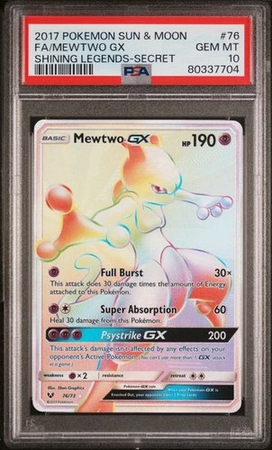 Psa mewtwo 76 - psa,