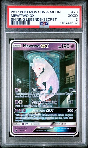 Mewtwo secret shining - gx,