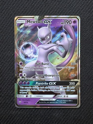 Mewtwo pokemon tcg - gx,