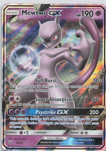 Mewtwo holo ultra rara - mewtwo, gx