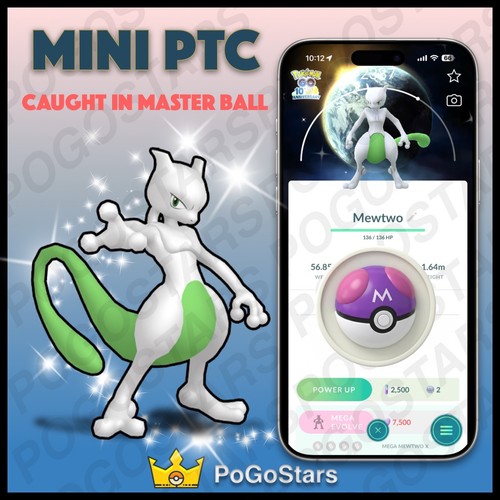 Pokémon ptc shiny mewtwo - pokémon,