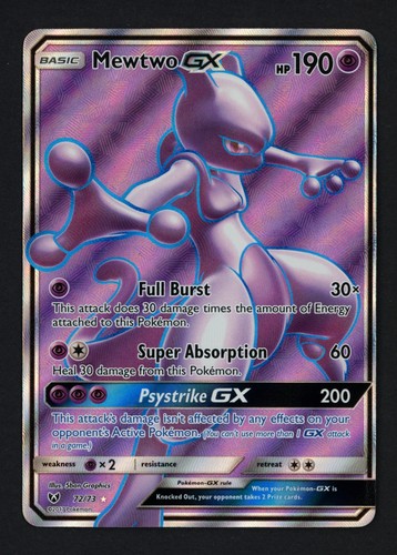 Mewtwo 73 holofoil - mewtwo, gx