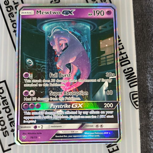 Pokemon tcg mewtwo 73 - pokemon, gx