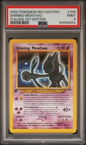 Shining mewtwo 109 - mewtwo, 💫