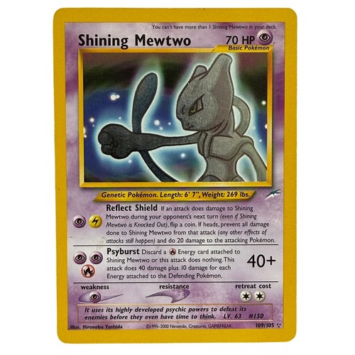 Pokémon tcg shining mewtwo - pokémon,