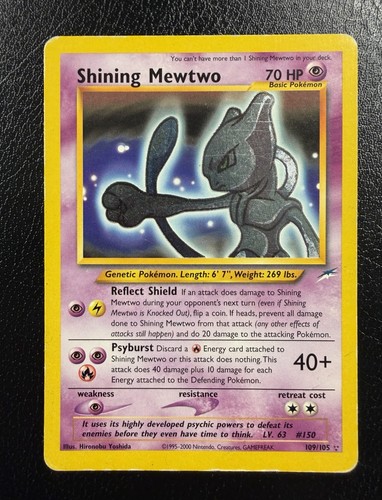 Shining mewtwo 109 - mewtwo, 109/105