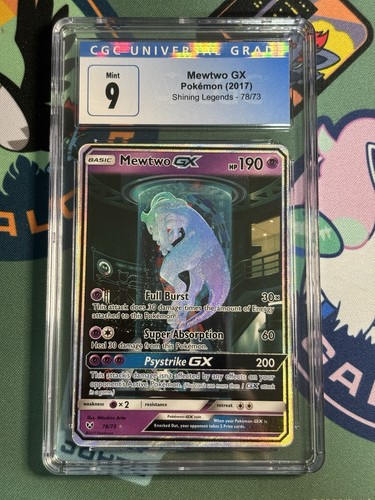 Cgc mewtwo 73 shining - cgc,