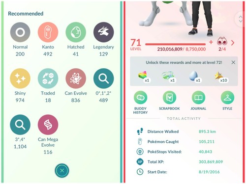 Pokémon acc livello 71 - livello,