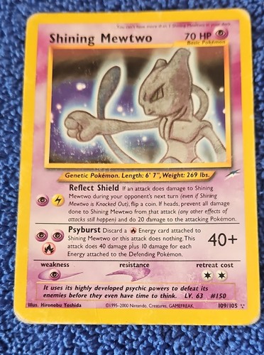 Shining mewtwo 109 - shining, neo