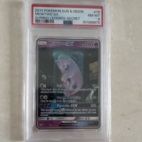 Pokemon tcg psa mewtwo gx - 8,