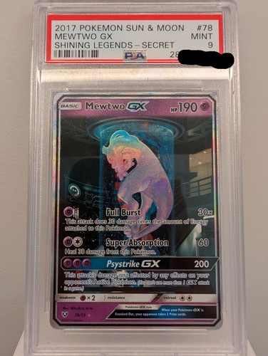 Mewtwo 73 shining - gx,
