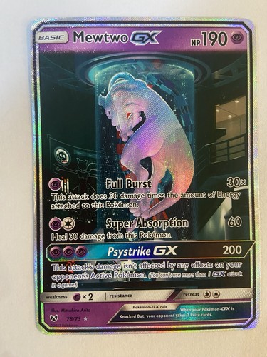 Mewtwo 73 shining - mewtwo, gx