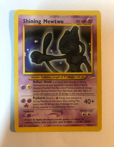 Pokemon shining mewtwo neo - shining,