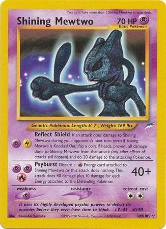 Pokemon shining mewtwo 109 - pokemon,