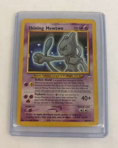 Shining mewtwo 109 - mewtwo, neo