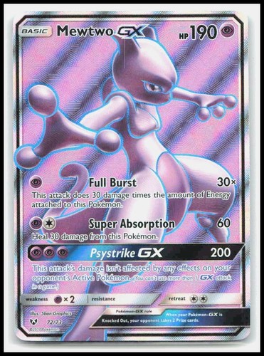 Mewtwo 73 shining - gx, 72/73