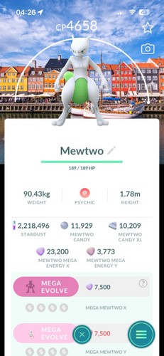 Shiny mewtwo pokemon trade - shiny,